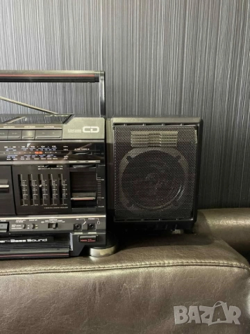 JVC-PCV2 Vintage 1988 Boom Box, снимка 5 - Радиокасетофони, транзистори - 52801242
