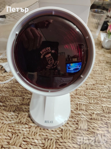 Инфрачервена лампа Philips 150w , снимка 2 - Други - 53486041