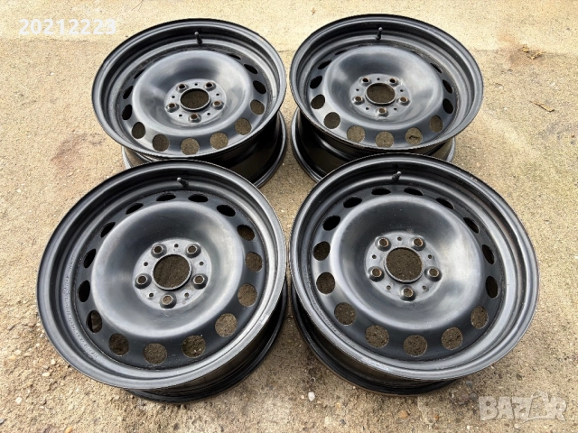 4 броя железни джанти за BMW X3 II, 17, снимка 2 - Гуми и джанти - 52391537