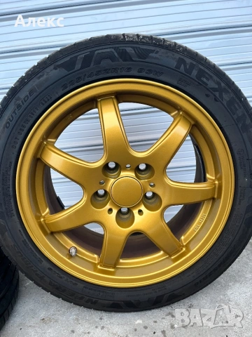 Алуминиеви джанти с гуми, снимка 3 - Гуми и джанти - 53479318