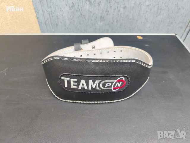 кожен фитнес колан Team P N