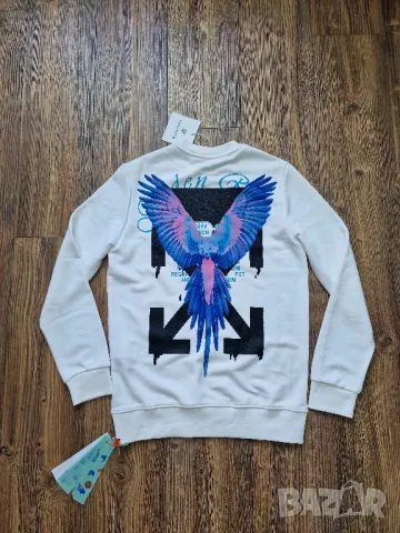 Страхотна мъжка блуза суитчър OFF WHITE Размер S,M,L,XL, 2XL 