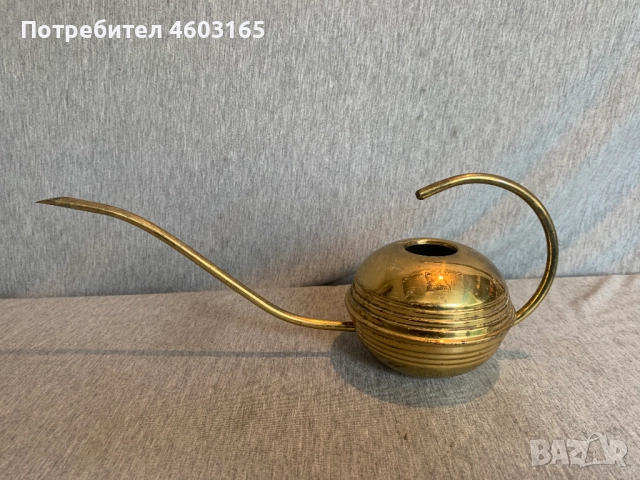 мини лейка, меден и месингов винтидж 