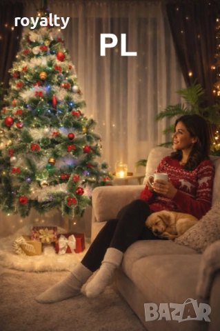 Вечно жива – коледна елха със заснежени връхчета ED2025DK1