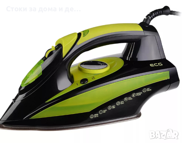 ✨Ютия ECG NZ 280 auto-off, 2600W, Черен/Зелен , снимка 1