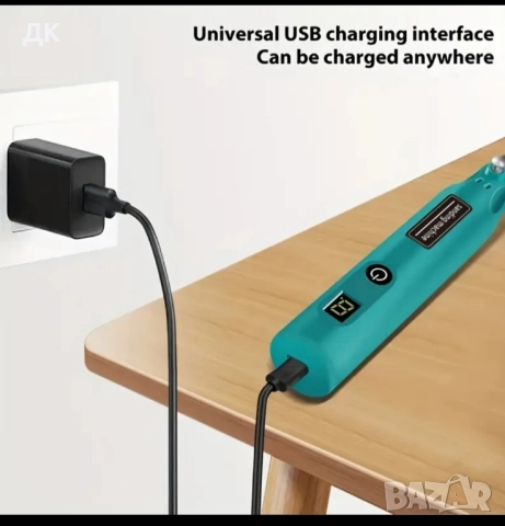 мини електрическа дрелка 24 части , снимка 5 - Бормашини - 51537012