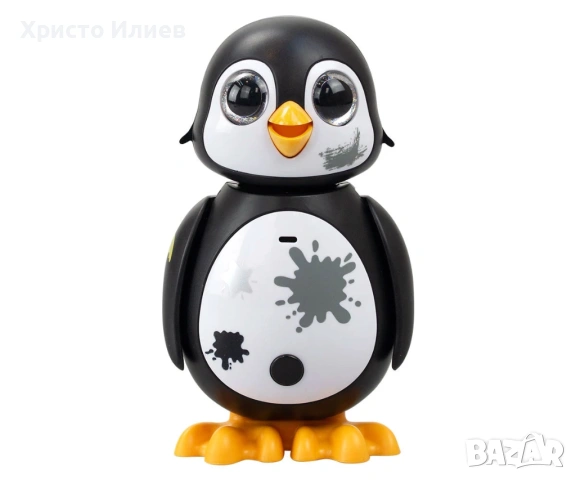 Интерактивен мини пингвин Silverlit черен, снимка 3 - Други - 53586806