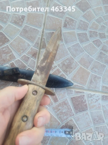 кама, кинжал, нож, каракулак, щик, тесак, окопен нож, снимка 6 - Антикварни и старинни предмети - 50520910