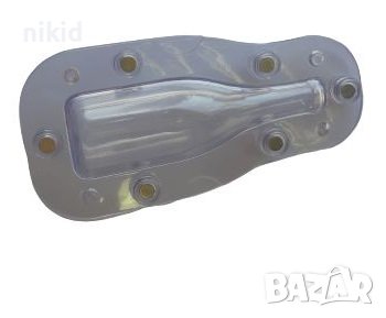 3D  шише бутилка Поликарбонатна отливка калъп молд за шоколад Шоколадова черупка торта украса, снимка 2 - Форми - 39784838