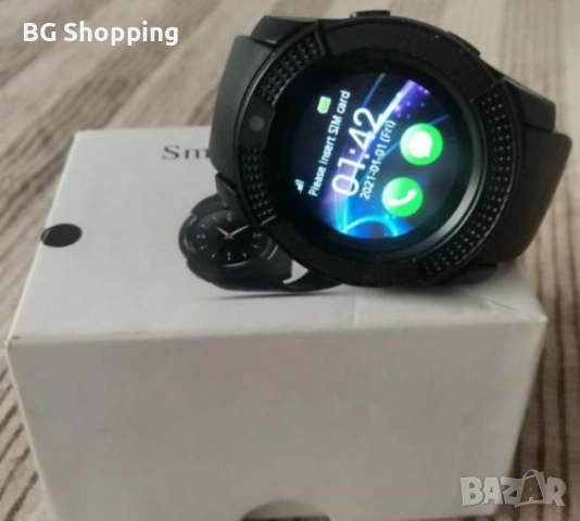 Смарт часовник ЗА АКТИВНИ ХОРА, нотификация за входящи повиквания, Крачкомер, Съобщения