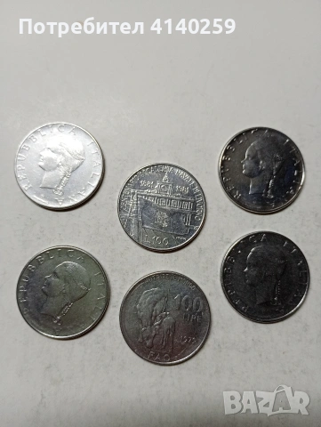 ИТАЛИЯ МОНЕТИ , снимка 2 - Нумизматика и бонистика - 53614045