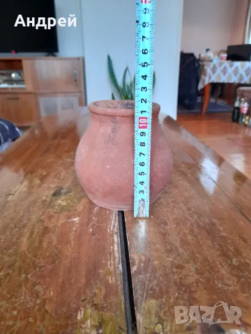 Старинно керамично гърне #7, снимка 3 - Антикварни и старинни предмети - 48921179