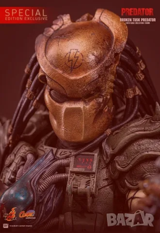 Hot Toys CMS029B -Хот Тойс- Хищникът - Счупен бивник, заличител на Пришълци, снимка 3 - Колекции - 55963797