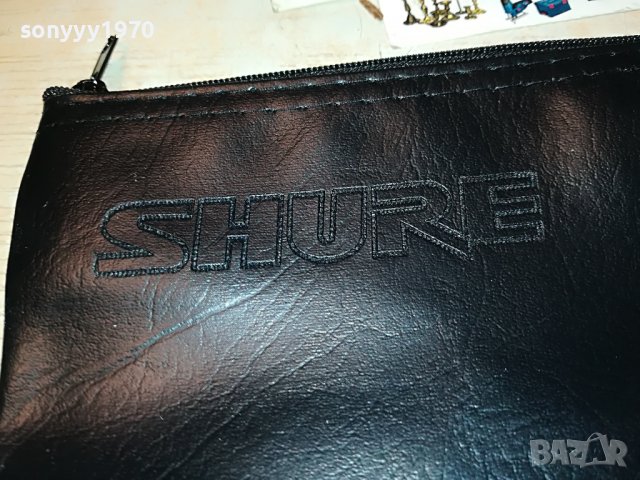 SHURE-КОЖЕН КАЛЪФ С ЦИП-НОВ 2912221941, снимка 2 - Микрофони - 39138902