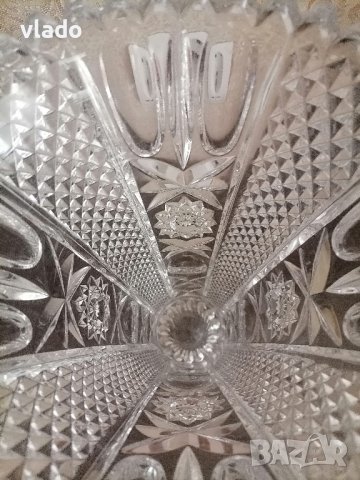 Кристална ваза, снимка 8 - Вази - 41684114