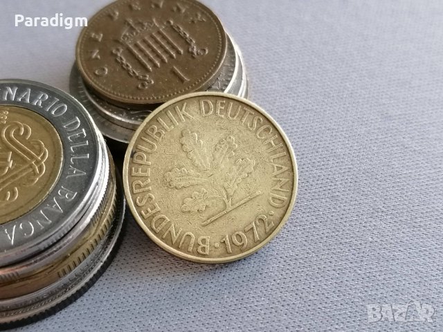 Монета - Германия - 10 пфенига | 1972г.; серия F, снимка 2 - Нумизматика и бонистика - 40524619