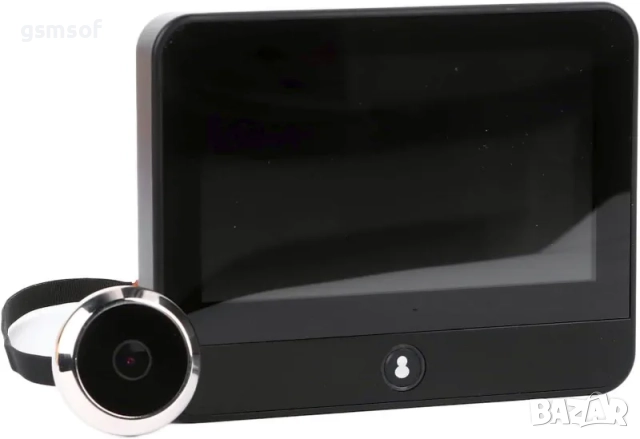 Wi-Fi камера за шпионка с вътрешен дисплей, Full HD, Tuya, Smartlige, снимка 11 - IP камери - 52704933