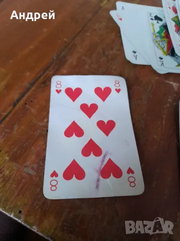 Стари карти за игра #16, снимка 4 - Карти за игра - 50071758