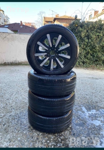 17” Мерцедес оригинални джанти 5х112 66,6 Mercedes, снимка 7 - Гуми и джанти - 52913166