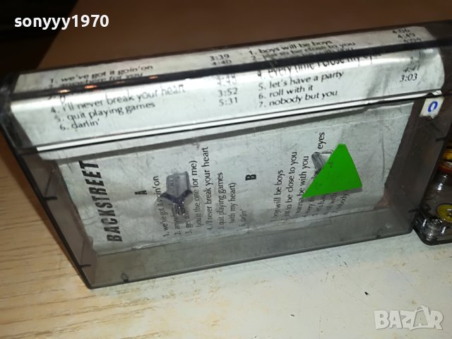 BACKSTREET BOYS-КАСЕТА 1405231843, снимка 8 - Аудио касети - 40700953
