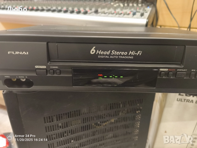 Видео hi fi stereo Funai, снимка 7 - Плейъри, домашно кино, прожектори - 52481579