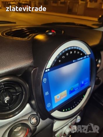 BMW MINI COOPER R56 R60 2007-2014 9'' АНДРОИД НАВИГАЦИЯ, 9356, снимка 2 - Навигация за кола - 36278924