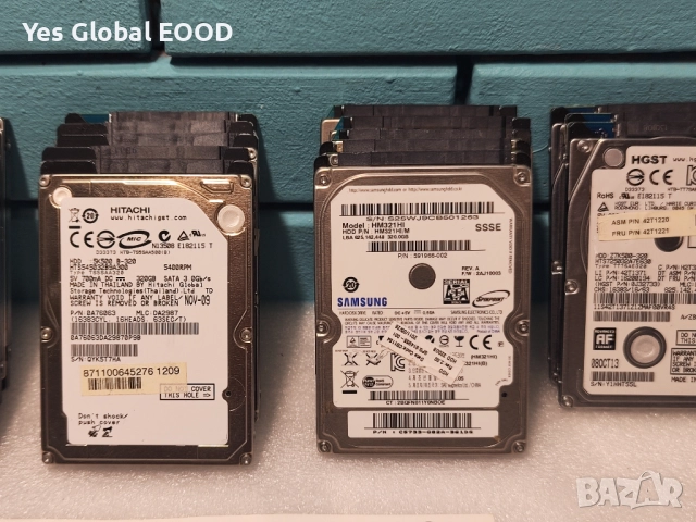 WD / SEAGATE / HITACHI / SAMSUNG HDD 2.5 320GB / Хард диск за лаптоп, снимка 4 - Твърди дискове - 52144715