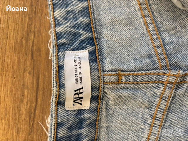 Дамски къси панталони ZARA, снимка 3 - Къси панталони и бермуди - 52983234