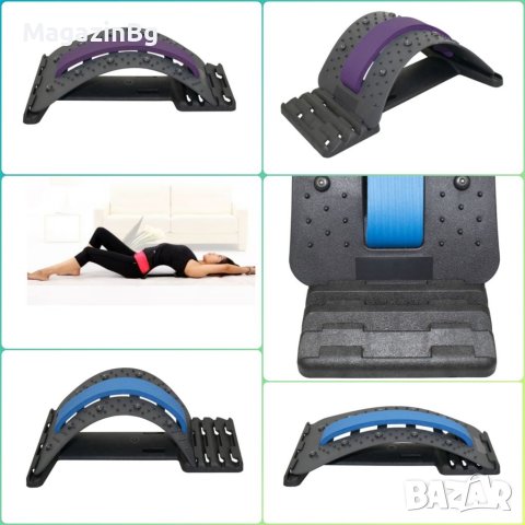 Уред за масаж, стречинг и акупунктура на гърба Magic back stretcher
