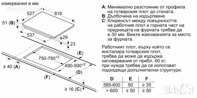 Индукционен плот PXY875DE3 80см. Серия 8 / 2г. гаранция, снимка 2 - Котлони - 40918451