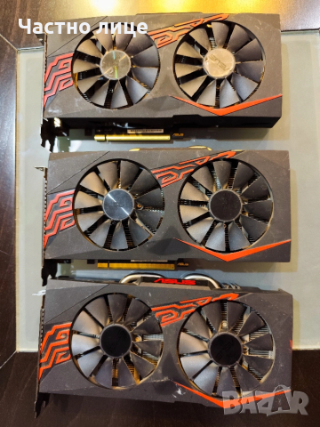 Asus RX470 GDDR5 4GB - ЛОТ - за майнинг