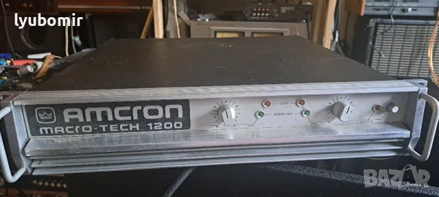   Amcron macro tech 1200