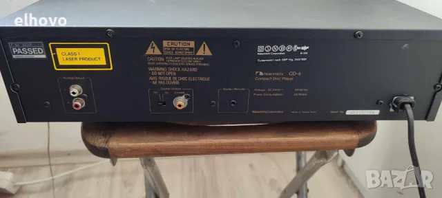 CD player Nakamichi CD-4, снимка 5 - Аудиосистеми - 48703057
