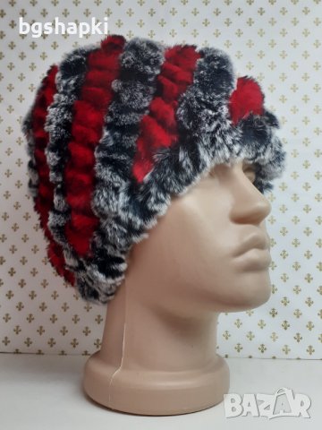 Дамска шапка Чинчила 3, снимка 2 - Шапки - 38636841