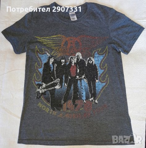 Тениска групи Aerosmith. Reprint 1973, снимка 1 - Тениски - 41365107