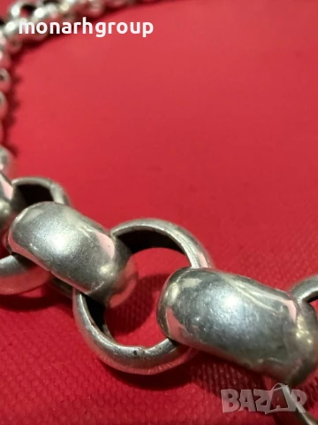 Сребърен Ланец, снимка 7 - Колиета, медальони, синджири - 50813422