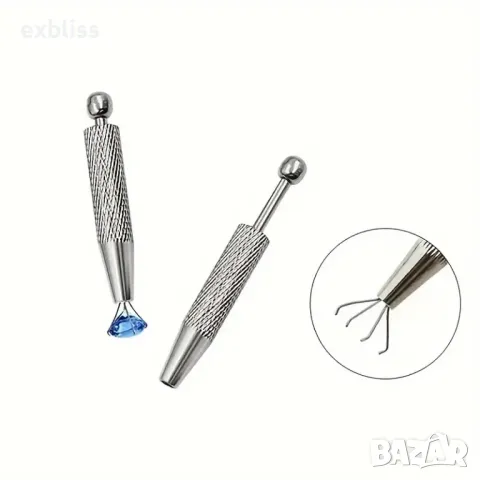 Многофункционален инструмент за захващане на бижута и мъниста, снимка 4 - Бижутерийни комплекти - 50223821