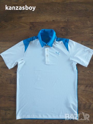 puma golf - страхотна мъжка тениска КАТО НОВА, снимка 4 - Тениски - 41621799