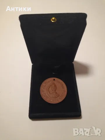 Порцеланов плакет Мейсeн Meissen porcelain 