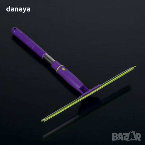 2458 Стъклочистач с къса дръжка, 35см, снимка 3 - Мопове, кофи, четки и метли - 34416123