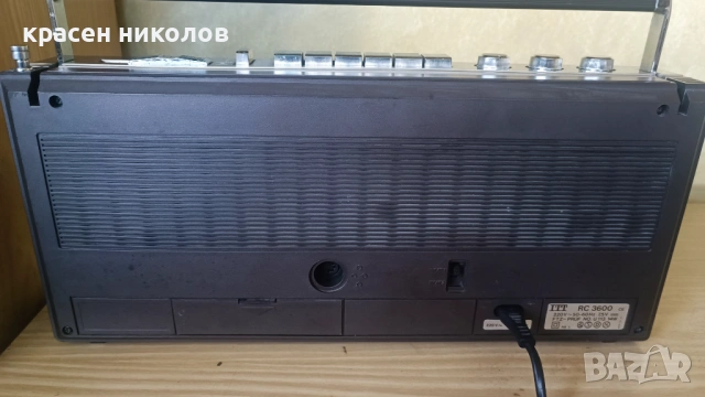 ITT RC-3600, снимка 4 - Радиокасетофони, транзистори - 53746747