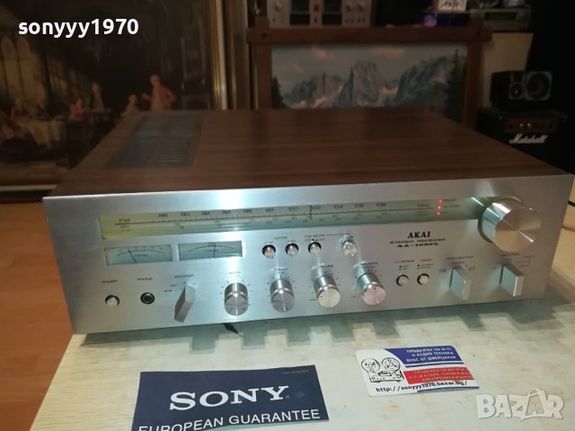 AKAI AA-1030L RECEIVER-MADE IN JAPAN-ВНОС SWISS LNV0907231826, снимка 5 - Ресийвъри, усилватели, смесителни пултове - 41498060