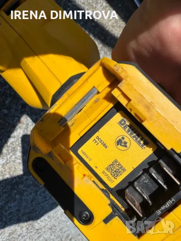 Dewalt dcs386 54v, снимка 2 - Триони и циркуляри - 56067549