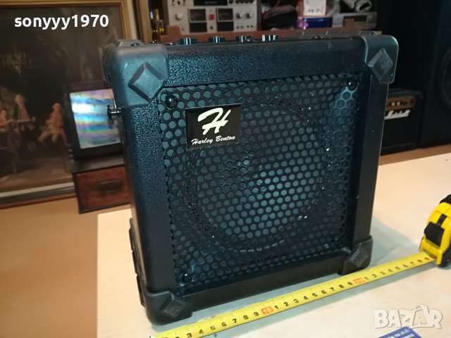 HARLEY BENTON CG-5 STREET GUITAR AMPLI-ВНОС GERMANY 0705231139, снимка 8 - Ресийвъри, усилватели, смесителни пултове - 40616741