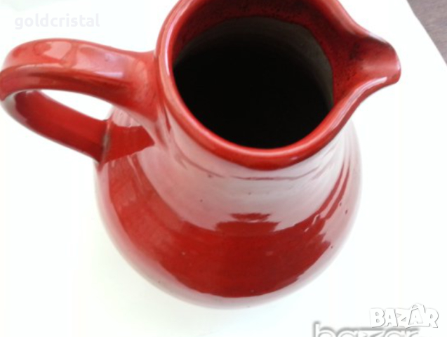 Керамична кана 20см, снимка 4 - Антикварни и старинни предмети - 16312909