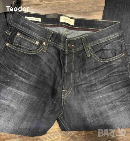 Нови мъжки дънки Jack Jones - с етикет, снимка 3 - Дънки - 50670837