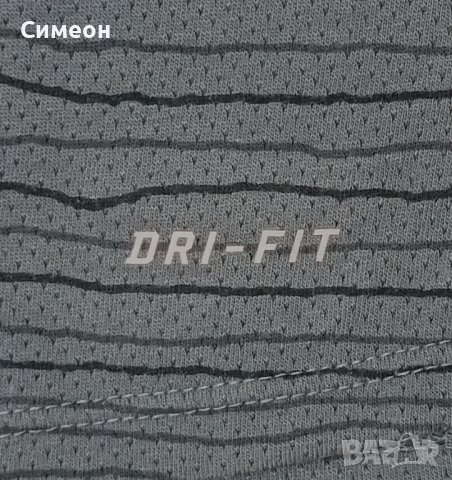 Nike DRI-FIT оригинална тениска L Найк спортна фланелка фитнес, снимка 5 - Спортни дрехи, екипи - 41406134