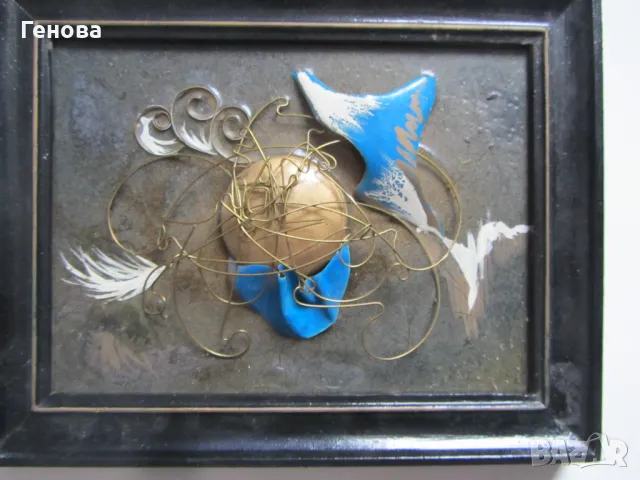 Картина с метални елементи, снимка 2 - Картини - 48237725