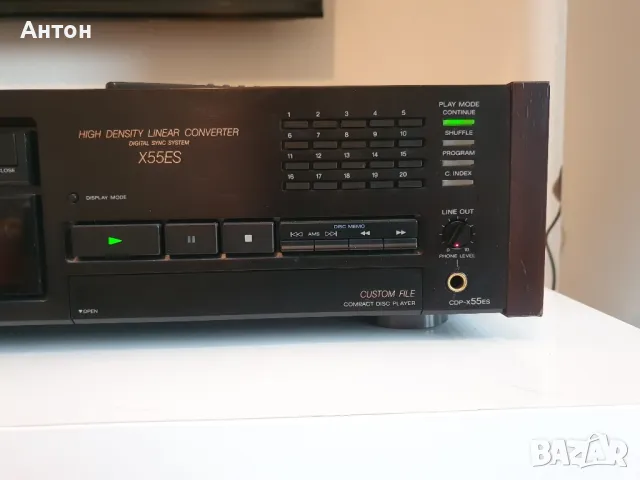 sony cdp-x55es, снимка 4 - Ресийвъри, усилватели, смесителни пултове - 48676824