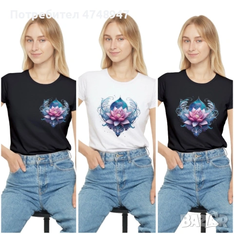 Дамска тениска, снимка 3 - Тениски - 53627318